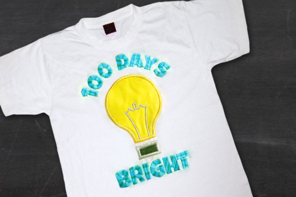 100 Days Bright Applique: A Charming Addition