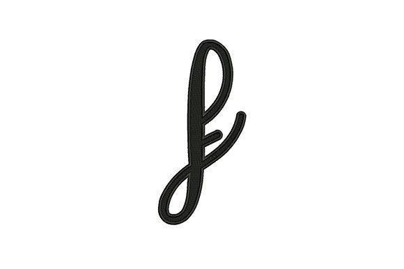 Alphabet F: A Simple and Versatile Embroidery Design