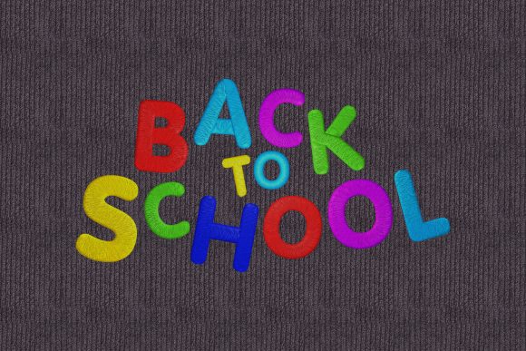 Back to School: A Perfect Addition for Seasonal Embroidery