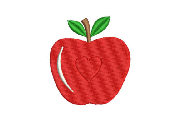 Charming Apple Embroidery for Sweet Personalized Gifts