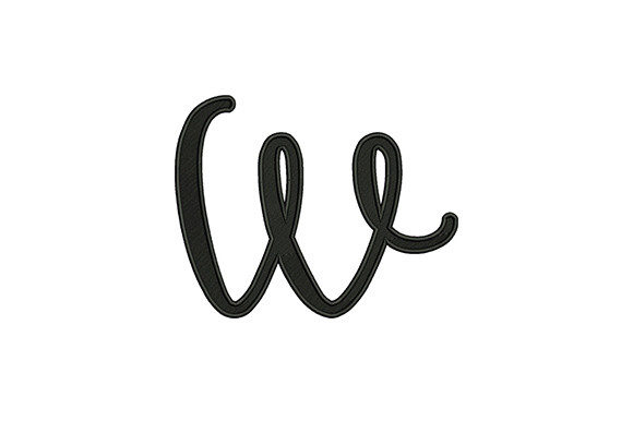 Elegant Alphabet W for Craft Fair Success