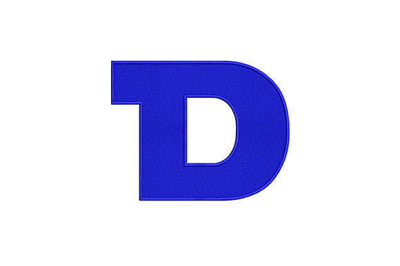Exploring the Versatile Letter D Embroidery Design