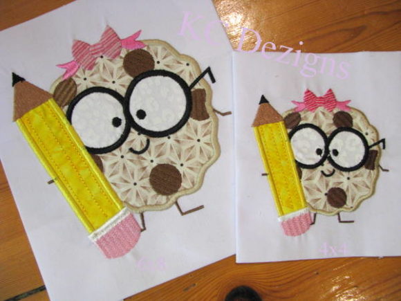 Girl Cookie with Pencil: Merch Design Review