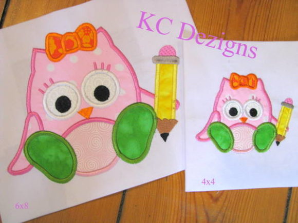 Girl Owl with Pencil: A Seasonal Embroidery Review