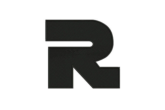 Letter R: A Versatile Embroidery for Apparel