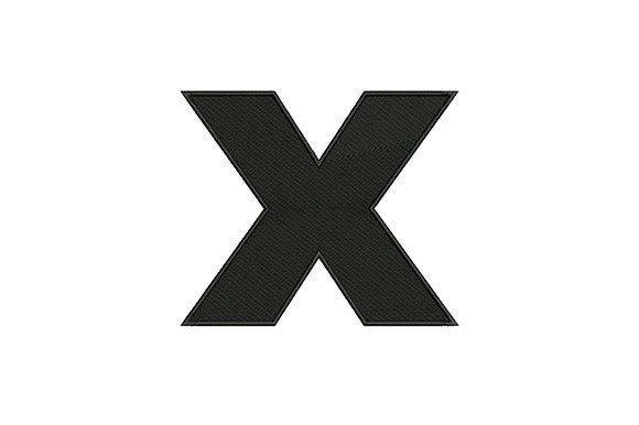 Letter X: A Premium Embroidery for Your Boutique Sweatshirts