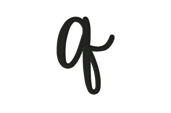Lower Case Alphabet Q for Back-to-School Projects