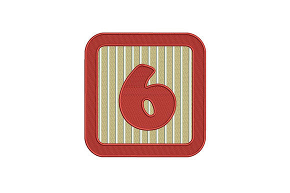 Red Frame Number Six: A Charming Addition