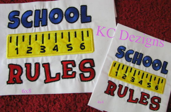 School Rules: A Designer’s Appliqué Review